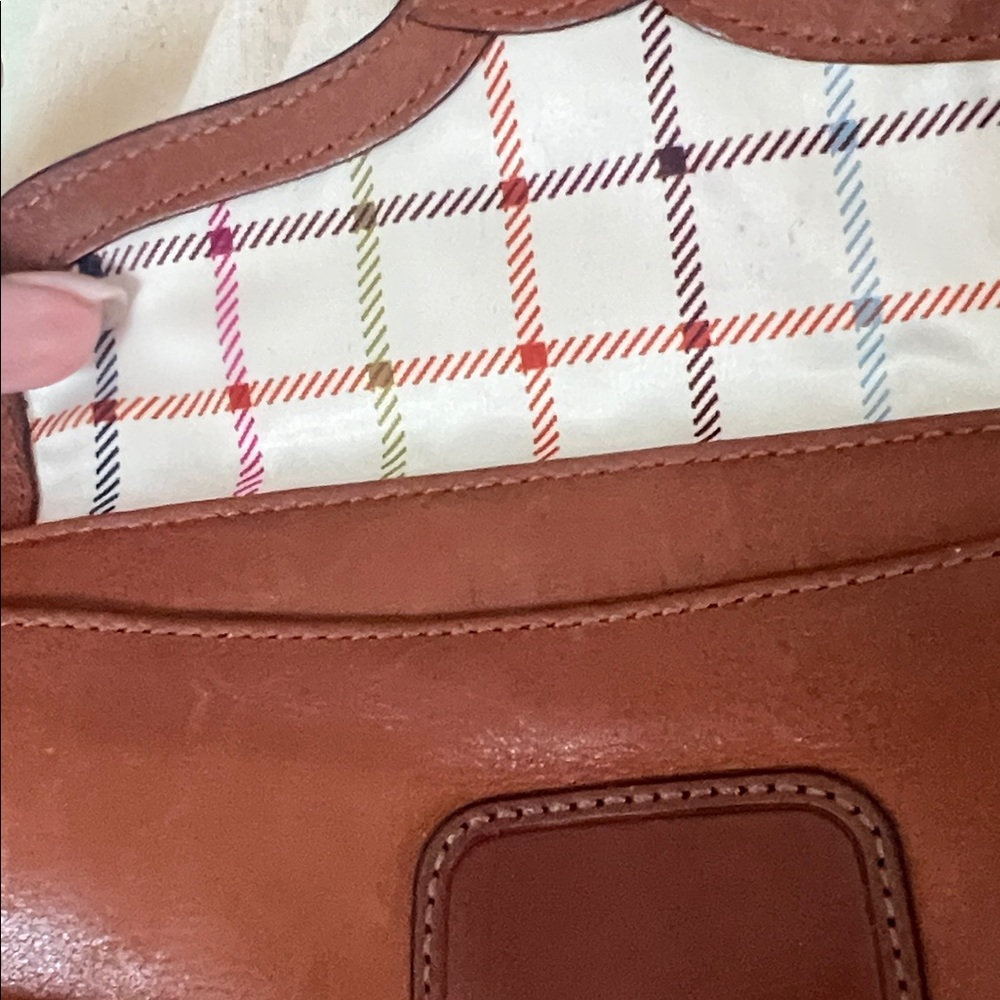 Coach Brown Leather wristlet Bag with Buckle - Picture 6 of 7